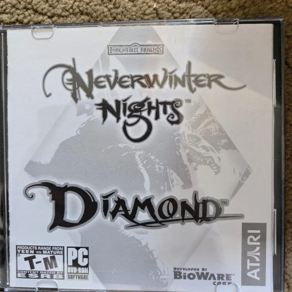 Neverwinter Nights Diamond Edition PC DVD-ROM BioWare Atari Forgotten Realms